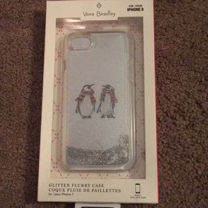Vera Bradley glitter flurry iPhone 7 or 8 case